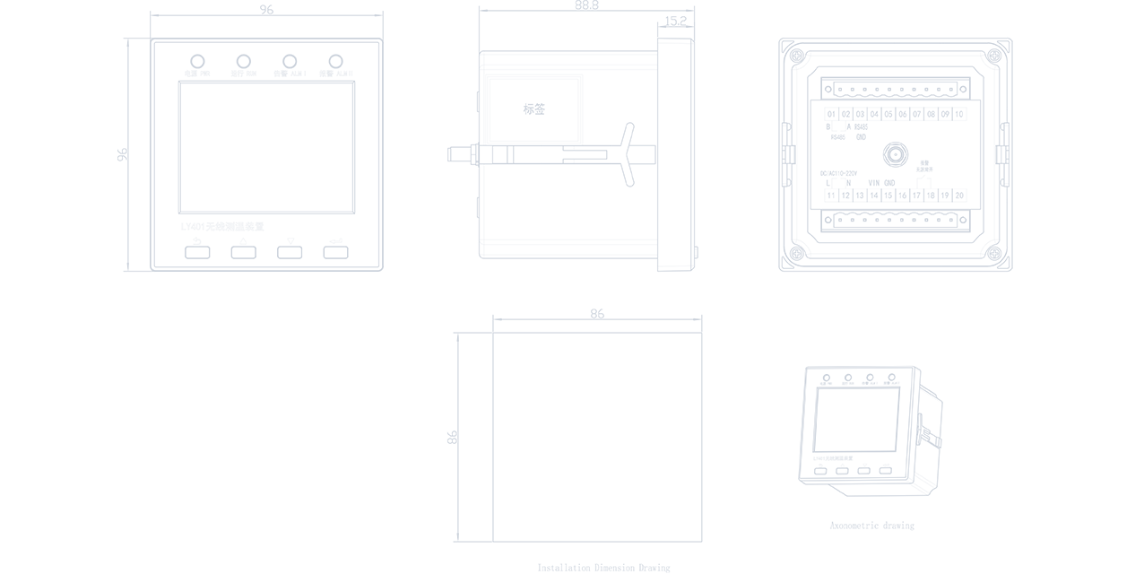 Outline dimension